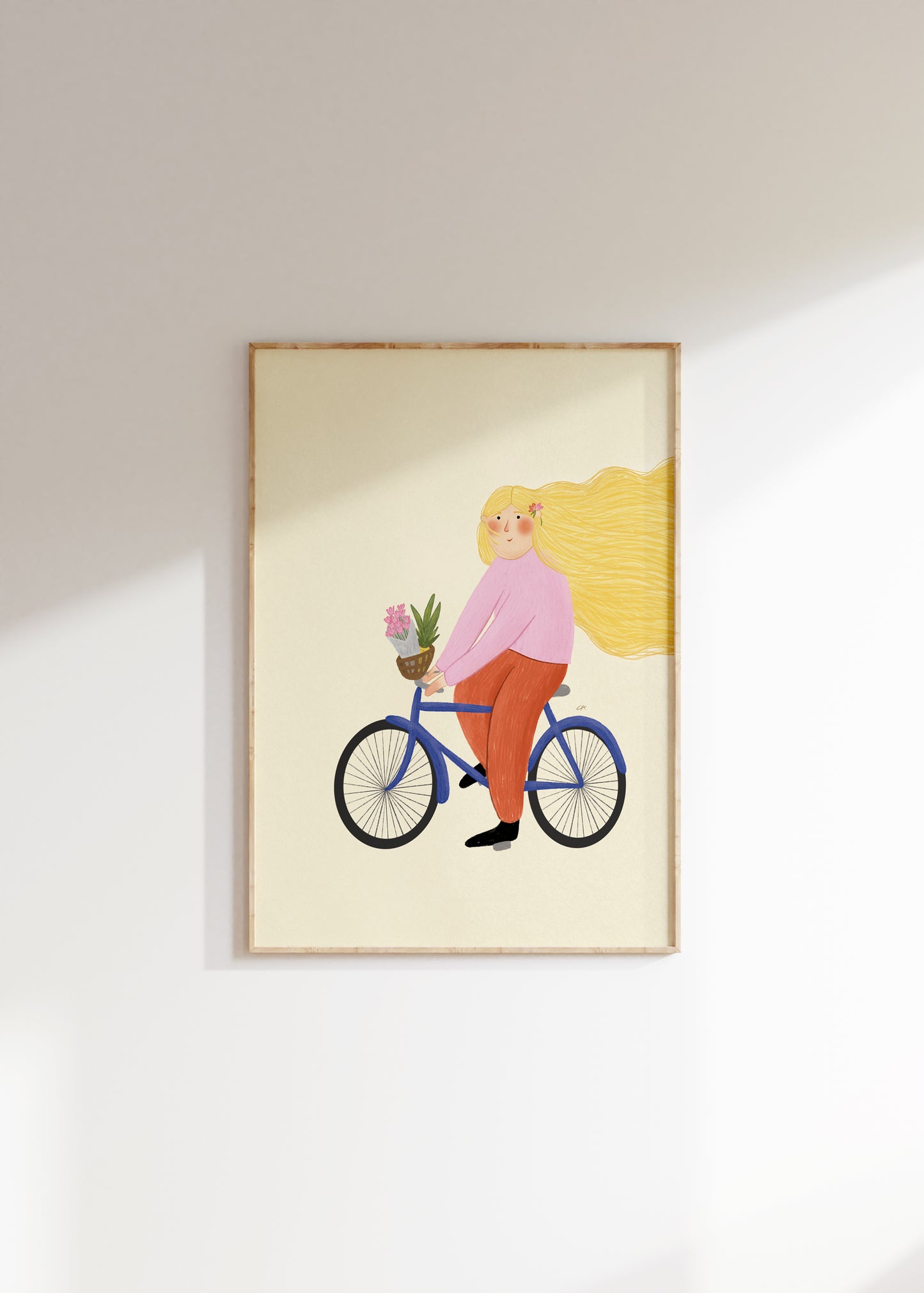 Vind i håret | Plakat