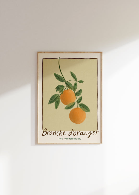 Branche d'oranger | Plakat