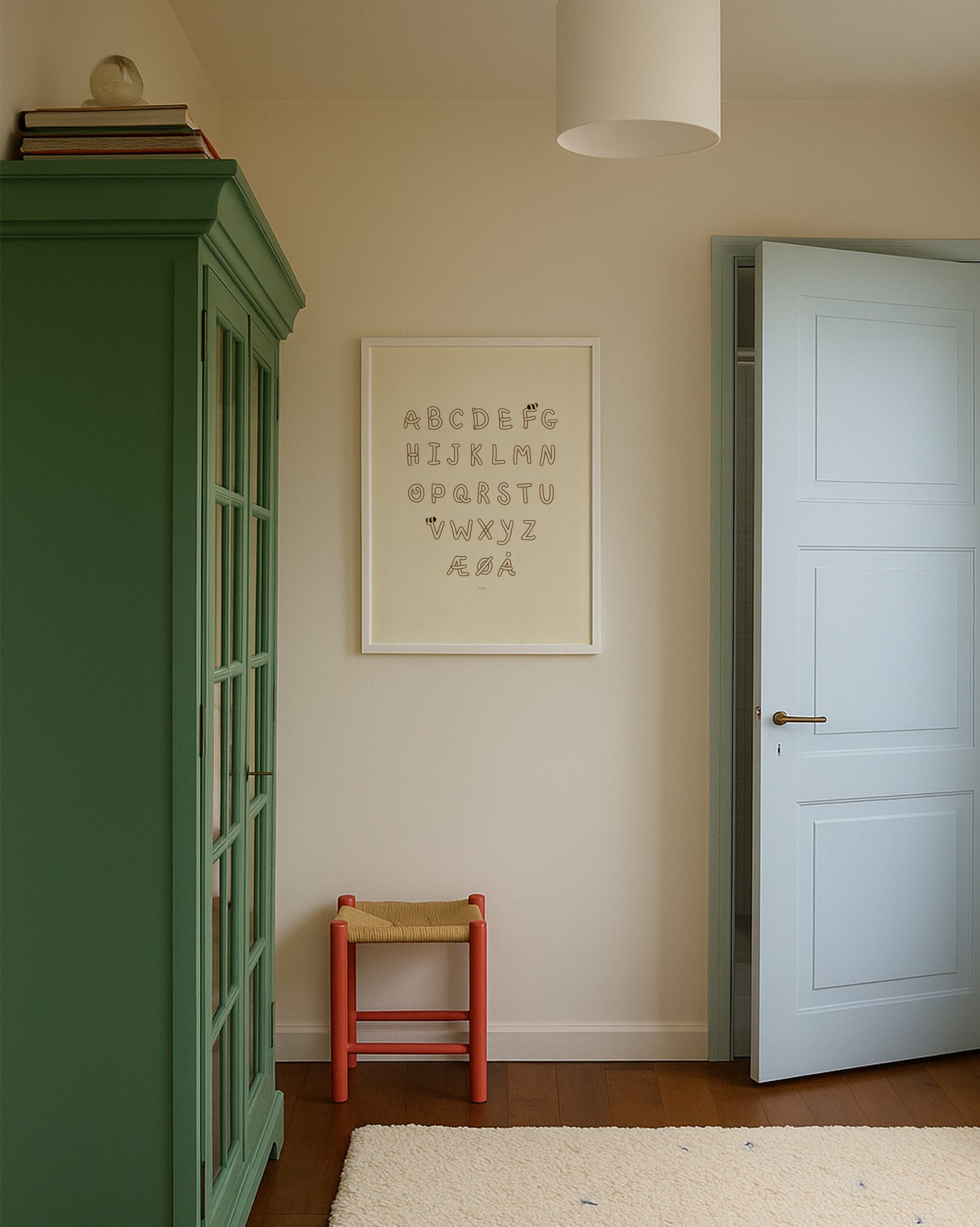 ABC Honeybees  | Plakat med alfabetet