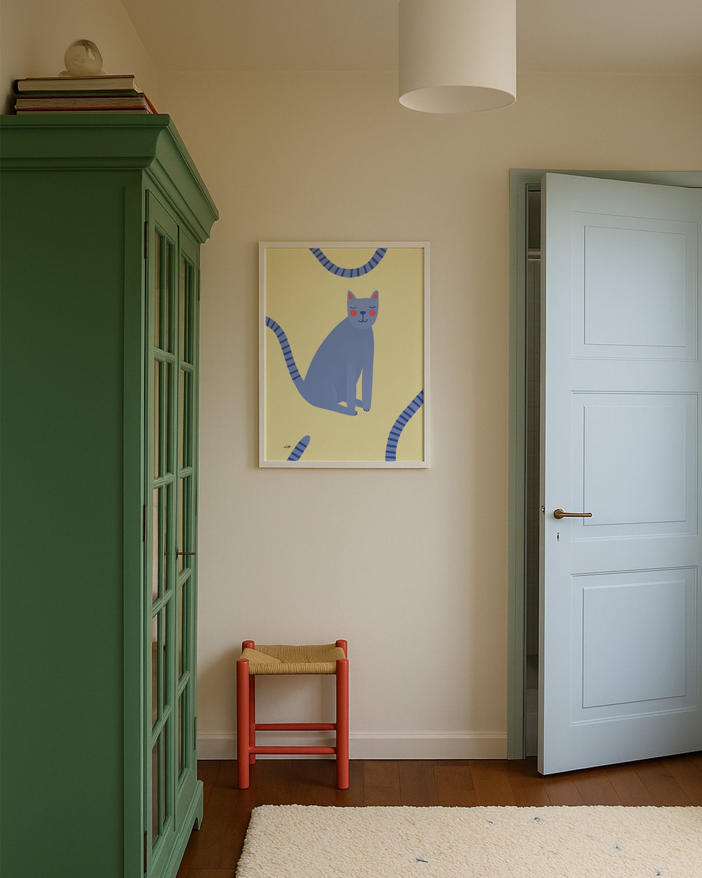 Katte med lange haler | Plakat