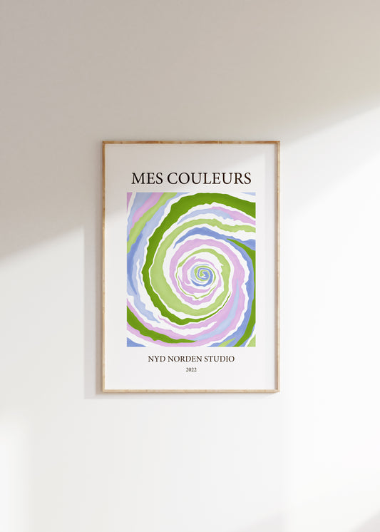 Mes Couleurs | Plakat