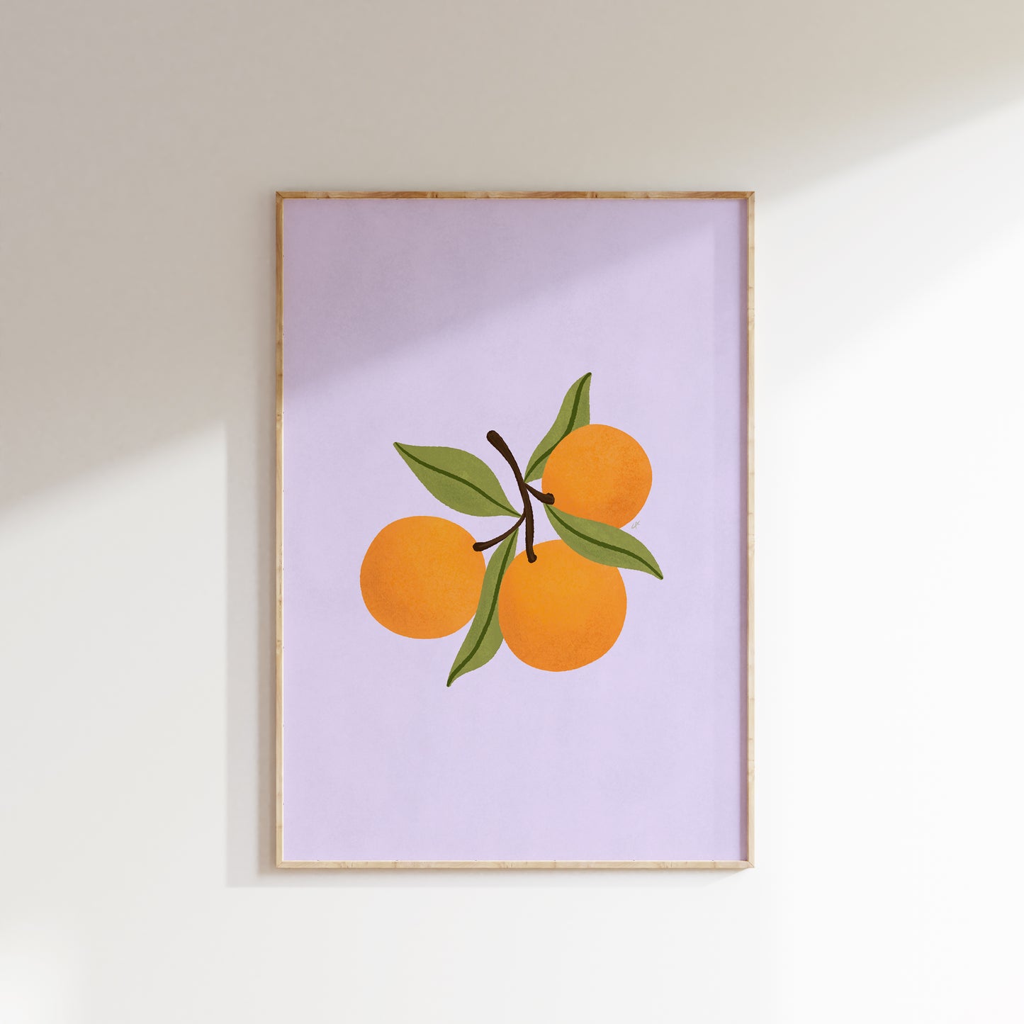 Oranges | Plakat med appelsiner | Flere farver