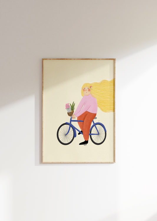 Vind i håret | Plakat