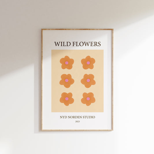 Wild flowers | Plakat